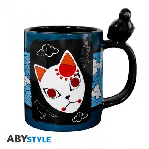 TAZZA (MUG) 3D DEMON SLAYER TANJIRO MASK ABY STYLE 460ML