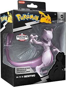 POKèMON ACTION FIGURE MEWTWO 12CM (ARTICOLATA)