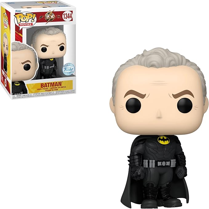 FUNKO POP DC "THE FLASH" BATMAN KEATON UNMASK 1344