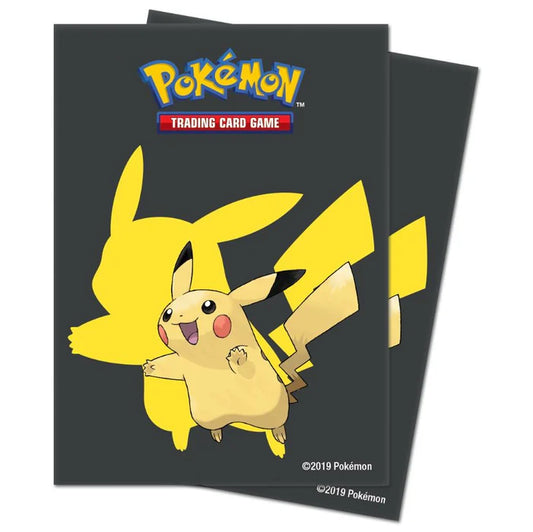 POKEMON TCG SLEEVES BLACK PIKACHU