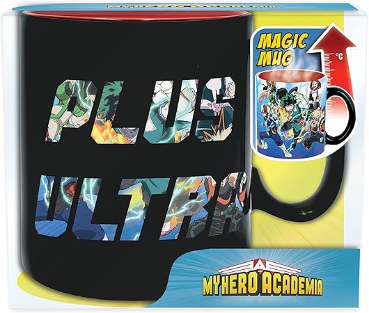 TAZZA (MUG) MAGIC HEAT CHANGE MY HERO ACADEMIA ABY STYLE 460ML