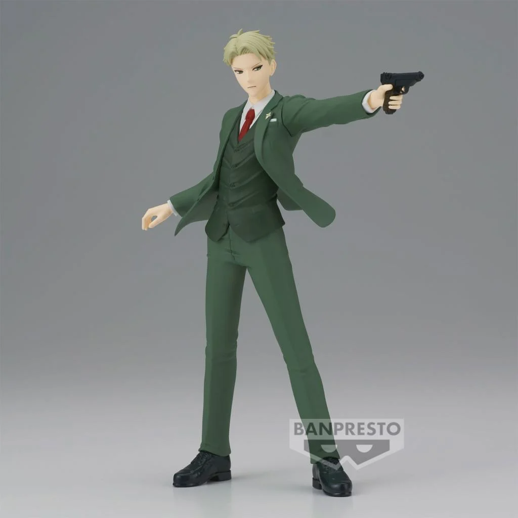 BANPRESTO FIGURE SPY X FAMILY LLOID FORGER "VIBRATION STARS" 17CM