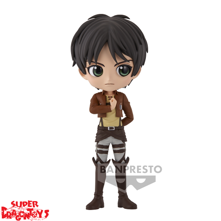 BANPRESTO Q POSKET ATTACK ON TITAN EREN JAEGER 15CM