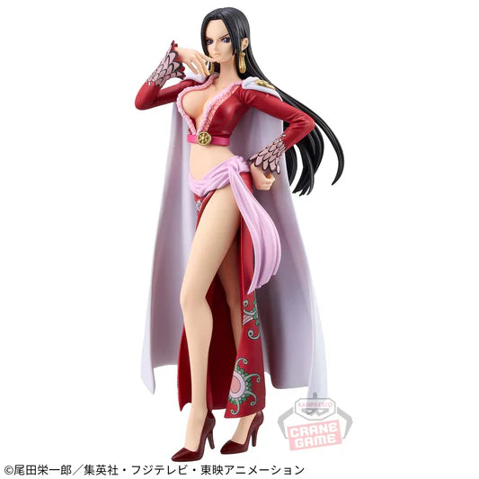 BANPRESTO FIGURE ONE PIECE BOA HANCOCK "THE GRANDLINE SERIES DXF" 17CM