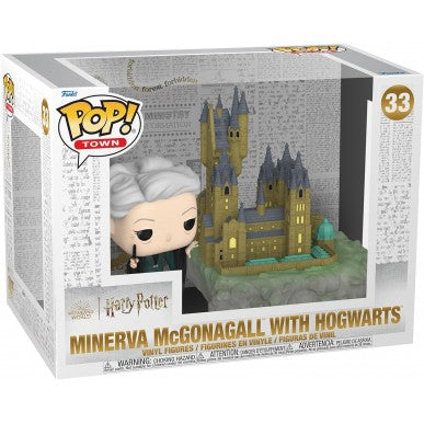 FUNKO POP HARRY POTTER MINERVA MCGONAGALL WITH HOGWARTS 33