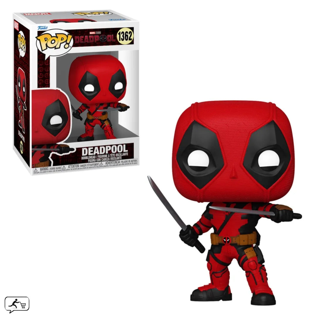 FUNKO POP MARVEL DEADPOOL&WOLVERINE "DEADPOOL" BOBBLEHEAD 1362