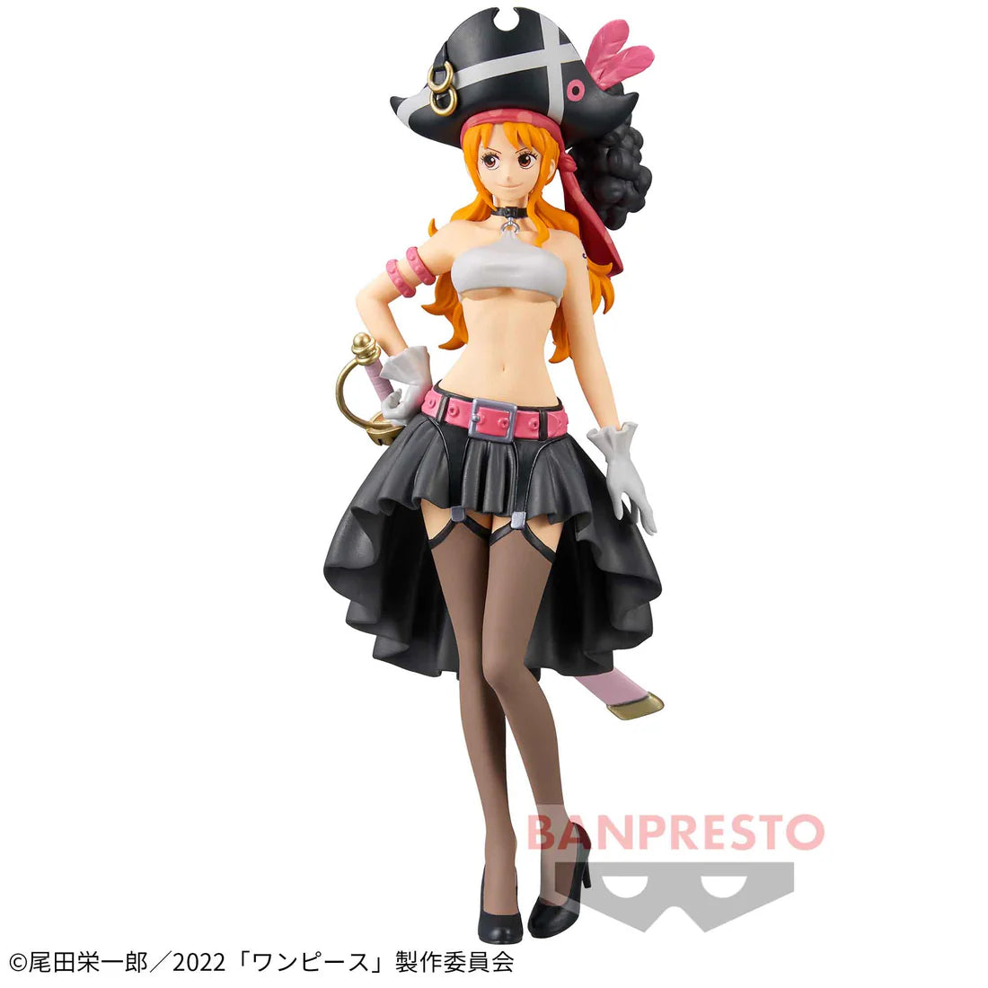 BANPRESTO FIGURE ONE PIECE NAMI "THE GRANDLINE LADY DXF SERIES MOVIE RED" 16CM