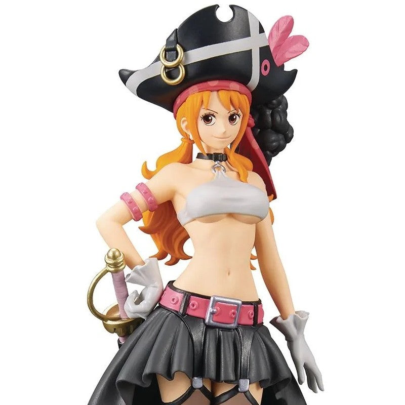 BANPRESTO FIGURE ONE PIECE NAMI "THE GRANDLINE LADY DXF SERIES MOVIE RED" 16CM