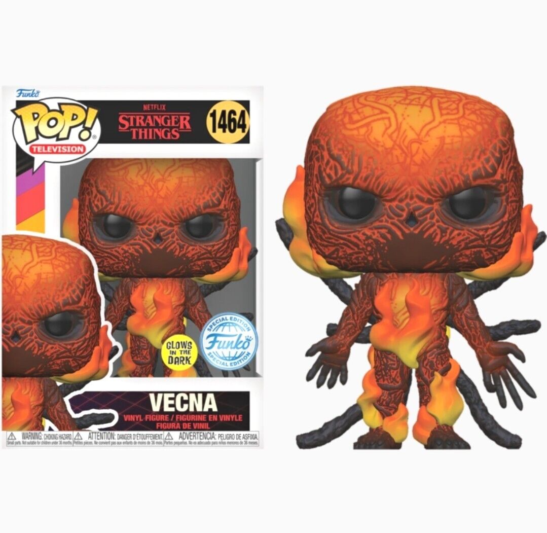 FUNKO POP STRANGER THINGS VECNA GLOW IN THE DARK 1464